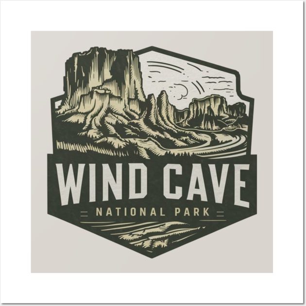 Wind Cave National Park Wall Art by Perspektiva